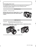 Preview for 15 page of Panasonic DMC-GX1 Lumix Basic Operating Instructions Manual