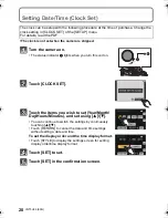 Preview for 20 page of Panasonic DMC-GX1 Lumix Basic Operating Instructions Manual