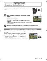 Preview for 27 page of Panasonic DMC-GX1 Lumix Basic Operating Instructions Manual