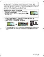 Preview for 29 page of Panasonic DMC-GX1 Lumix Basic Operating Instructions Manual