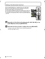 Preview for 30 page of Panasonic DMC-GX1 Lumix Basic Operating Instructions Manual