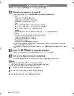 Preview for 44 page of Panasonic DMC-GX1 Lumix Basic Operating Instructions Manual