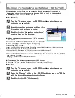 Preview for 45 page of Panasonic DMC-GX1 Lumix Basic Operating Instructions Manual