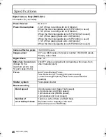 Preview for 46 page of Panasonic DMC-GX1 Lumix Basic Operating Instructions Manual