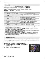 Preview for 56 page of Panasonic DMC-GX80C Basic Operating Instructions Manual