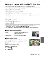 Preview for 61 page of Panasonic DMC-GX80C Basic Operating Instructions Manual