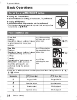 Preview for 24 page of Panasonic DMC-GX85K/DMC-GX85 Basic Owner'S Manual