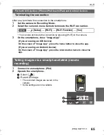 Preview for 65 page of Panasonic DMC-GX85K/DMC-GX85 Basic Owner'S Manual