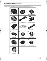 Preview for 9 page of Panasonic DMC-L10K - Lumix Digital Camera SLR Operating Instructions Manual