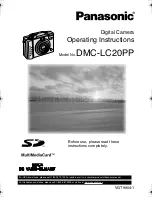 Preview for 1 page of Panasonic DMC-LC20S Operating Instructions Manual