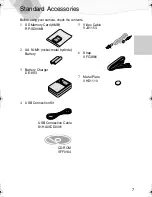 Preview for 7 page of Panasonic DMC-LC20S Operating Instructions Manual