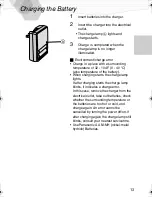 Preview for 13 page of Panasonic DMC-LC20S Operating Instructions Manual