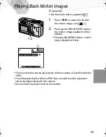 Preview for 49 page of Panasonic DMC-LC20S Operating Instructions Manual