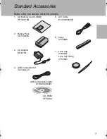 Preview for 9 page of Panasonic DMC-LC40S - Lumix Digital Camera Operating Instructions Manual