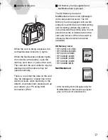 Preview for 19 page of Panasonic DMC-LC40S - Lumix Digital Camera Operating Instructions Manual