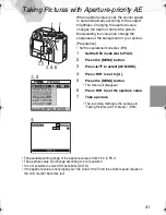 Preview for 43 page of Panasonic DMC-LC40S - Lumix Digital Camera Operating Instructions Manual