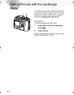 Preview for 46 page of Panasonic DMC-LC40S - Lumix Digital Camera Operating Instructions Manual