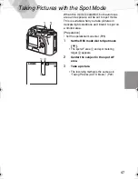 Preview for 49 page of Panasonic DMC-LC40S - Lumix Digital Camera Operating Instructions Manual