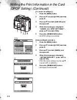 Preview for 70 page of Panasonic DMC-LC40S - Lumix Digital Camera Operating Instructions Manual