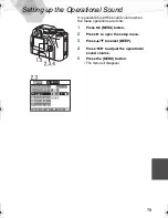 Preview for 81 page of Panasonic DMC-LC40S - Lumix Digital Camera Operating Instructions Manual