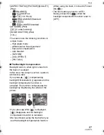 Preview for 27 page of Panasonic DMC-LS2S Operating Instructions Manual