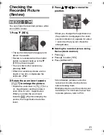 Предварительный просмотр 31 страницы Panasonic DMC-LS2S Operating Instructions Manual