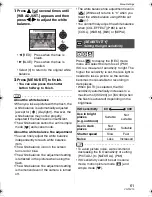 Предварительный просмотр 61 страницы Panasonic DMC-LS2S Operating Instructions Manual