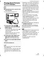 Preview for 81 page of Panasonic DMC-LS2S Operating Instructions Manual