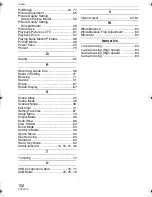 Preview for 102 page of Panasonic DMC-LS2S Operating Instructions Manual