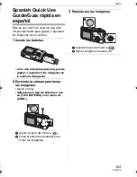 Предварительный просмотр 103 страницы Panasonic DMC-LS2S Operating Instructions Manual