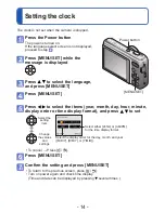 Preview for 14 page of Panasonic DMC-LS6K Owner'S Manual