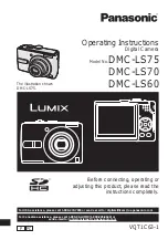 Panasonic DMC-LS70S - Lumix Digital Camera Operating Instructions Manual preview