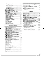 Preview for 7 page of Panasonic DMC-LS80k - Lumix Digital Camera Operating Instructions Manual