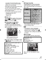 Preview for 27 page of Panasonic DMC-LS80k - Lumix Digital Camera Operating Instructions Manual