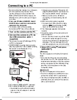 Preview for 87 page of Panasonic DMC-LS80k - Lumix Digital Camera Operating Instructions Manual