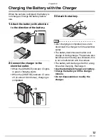 Preview for 13 page of Panasonic DMC-LX1K - Lumix Digital Camera Operating Instructions Manual