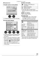 Preview for 109 page of Panasonic DMC-LX1K - Lumix Digital Camera Operating Instructions Manual