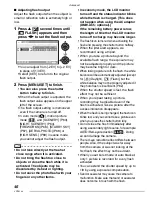 Preview for 46 page of Panasonic DMC-LX2K - 10.2MP Digital Camera Operating Instructions Manual