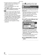 Preview for 96 page of Panasonic DMC-LX2K - 10.2MP Digital Camera Operating Instructions Manual