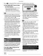 Preview for 106 page of Panasonic DMC-LX2K - 10.2MP Digital Camera Operating Instructions Manual