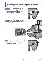 Preview for 15 page of Panasonic DMC-LZ20K Owner'S Manual