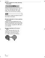 Preview for 6 page of Panasonic DMC-LZ3S - Lumix Digital Camera Operating Instructions Manual