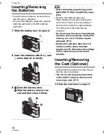 Preview for 16 page of Panasonic DMC-LZ3S - Lumix Digital Camera Operating Instructions Manual