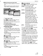 Preview for 21 page of Panasonic DMC-LZ3S - Lumix Digital Camera Operating Instructions Manual