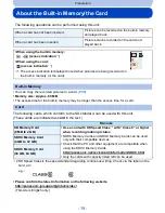 Preview for 19 page of Panasonic DMC-LZ40 Operating Instructions Manual