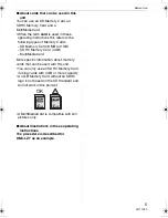 Preview for 5 page of Panasonic DMC LZ6 - Lumix Digital Camera Operating Instructions Manual