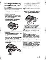 Preview for 15 page of Panasonic DMC LZ6 - Lumix Digital Camera Operating Instructions Manual