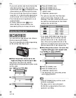 Preview for 30 page of Panasonic DMC LZ6 - Lumix Digital Camera Operating Instructions Manual