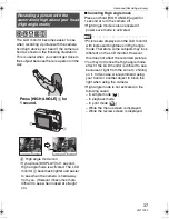 Preview for 37 page of Panasonic DMC LZ6 - Lumix Digital Camera Operating Instructions Manual