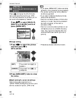 Preview for 80 page of Panasonic DMC LZ6 - Lumix Digital Camera Operating Instructions Manual